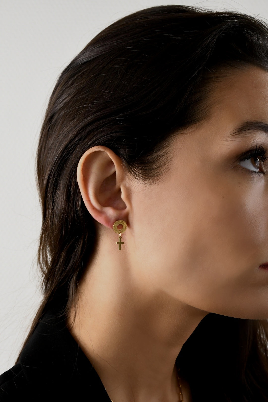 Image bijoux boucle d’oreille sainte croix de Patricia Jewels Rouen