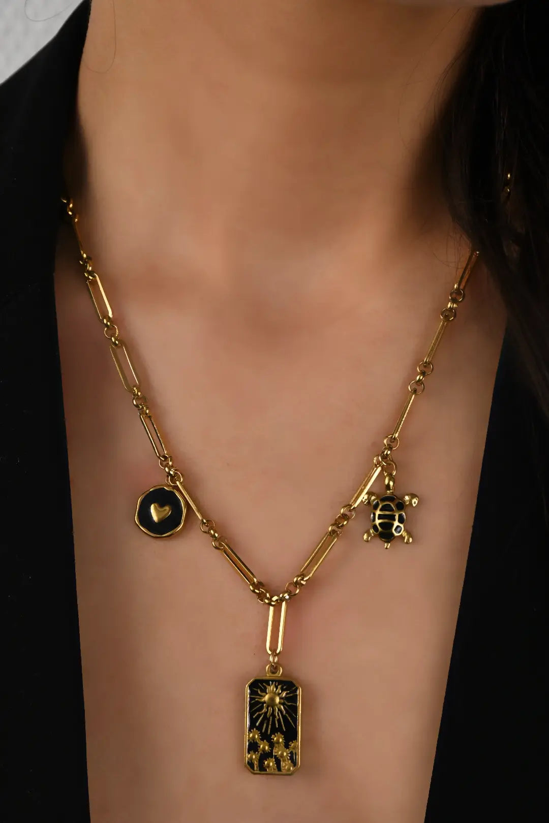 Collier Turtle Shine