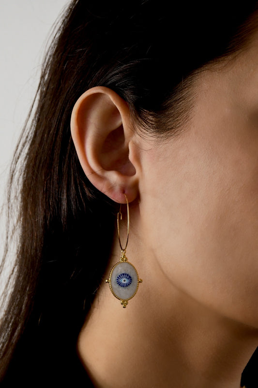 Image bijoux boucle d’oreille all eyes on me de Patricia Jewels Rouen