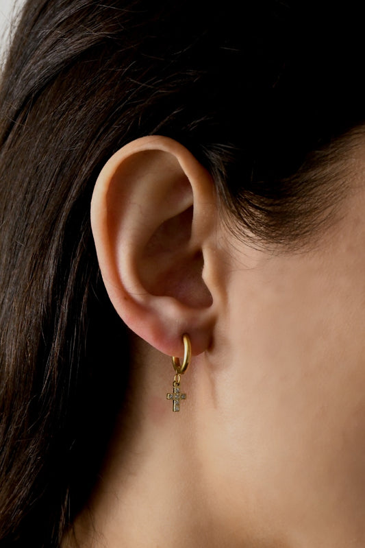 Image bijoux boucle d’oreille sainte strass de Patricia Jewels Rouen