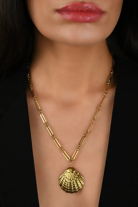 Image bijoux collier Abysse dore de Patricia Jewels Rouen