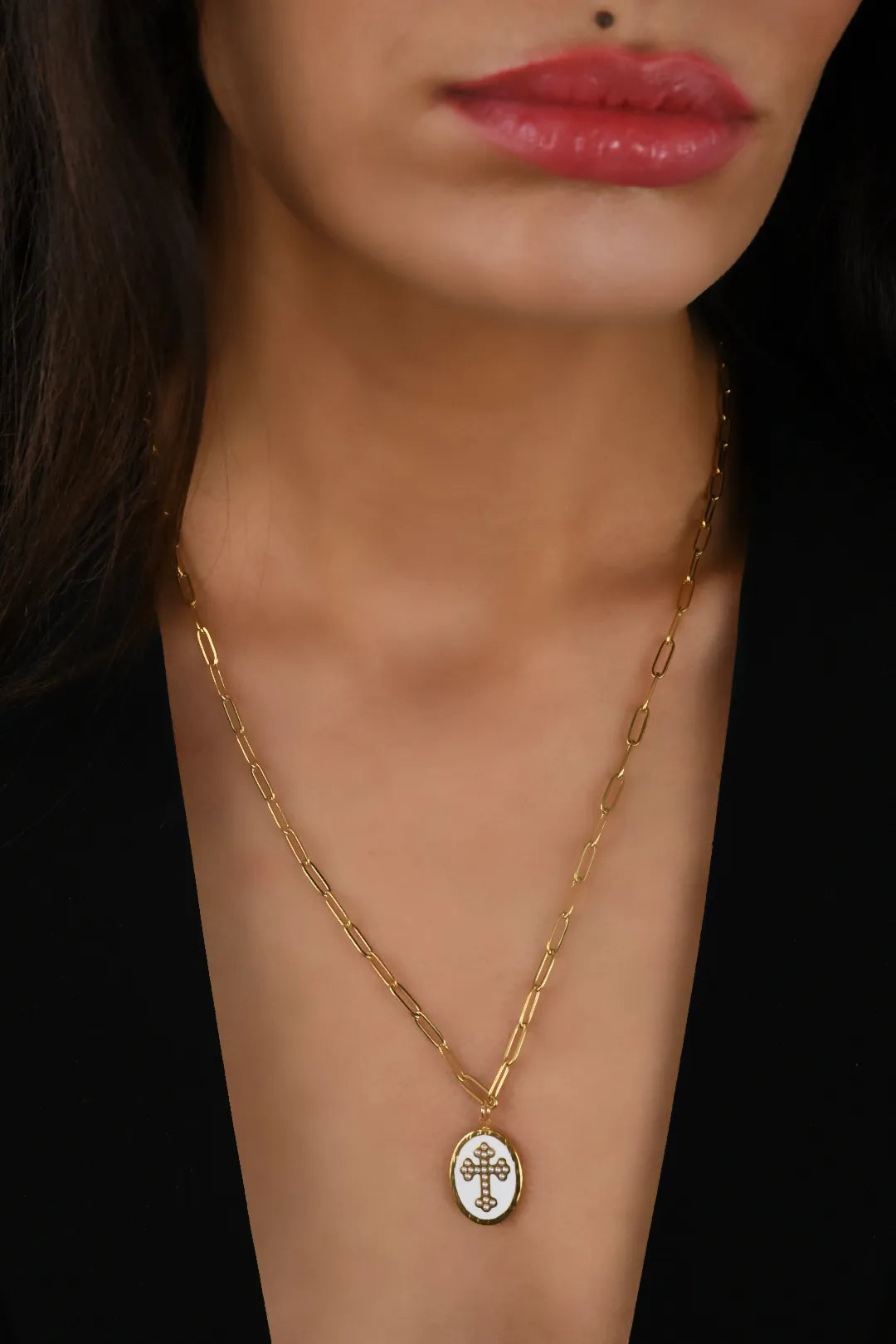 Image bijoux collier sainte chic de Patricia Jewels Rouen